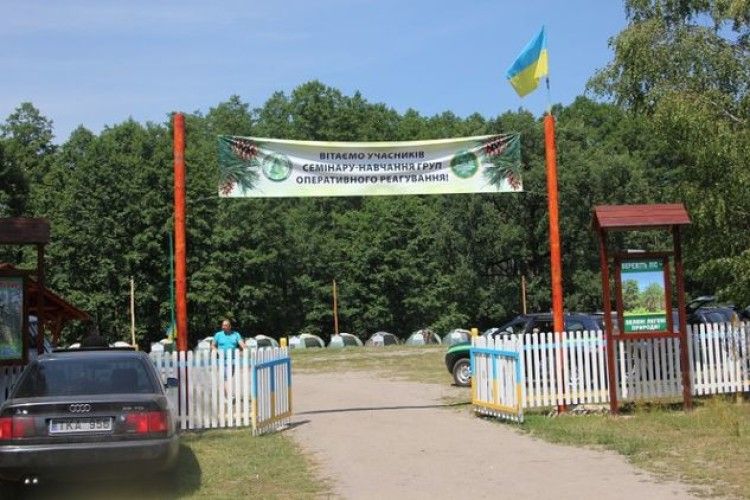Групи оперативного реагування лісівників Волині з’їхали на тренування-семінар 