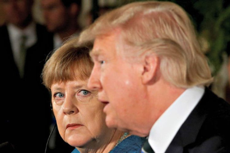 Трамп відповів на критику Меркель своєю критикою