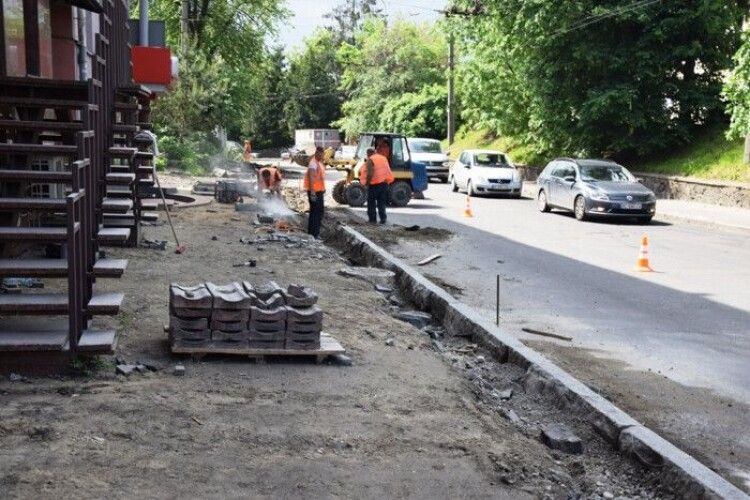 У Луцьку розпочато ремонт вулиці Паркової