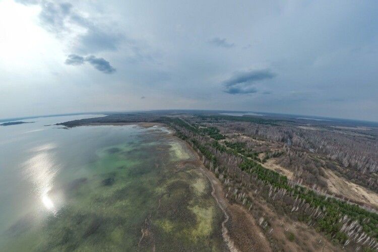 Шацький нацпарк моніторить свою територію за допомогою дронів