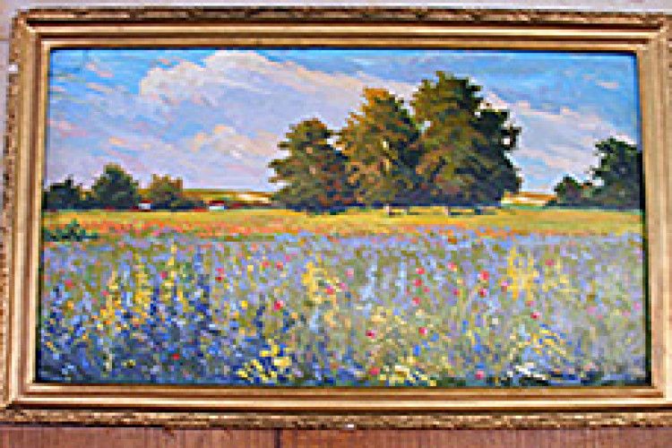 ВЕРНІСАЖІ: «Лісоозерна перлина України»