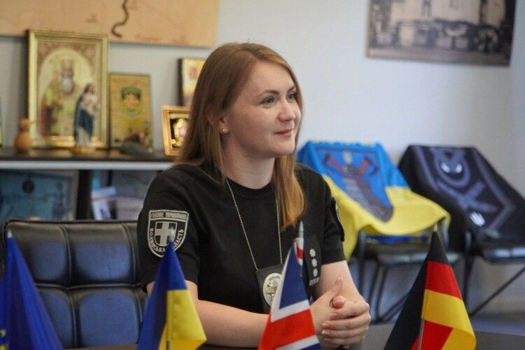 Аліна Мартинюк - поліцейський офіцер громади у Володимирі