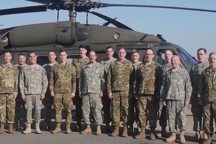 Американські військові заспівали український «Щедрик» (Відео)