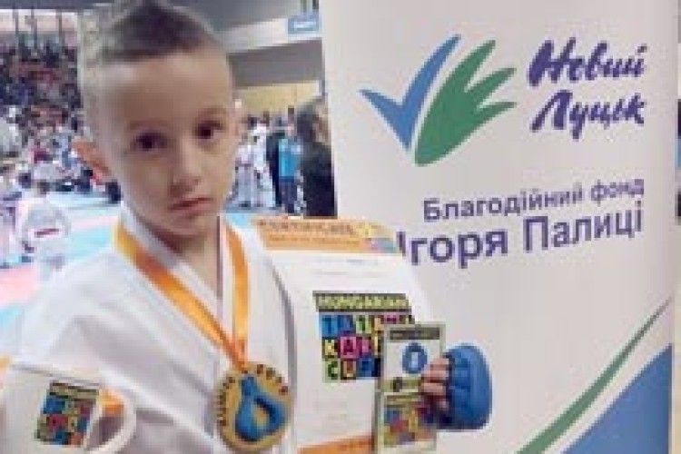 ЧЕМПІОНУ ЄВРОПИ З КАРАТЕ ЛИШЕ 6 РОКІВ