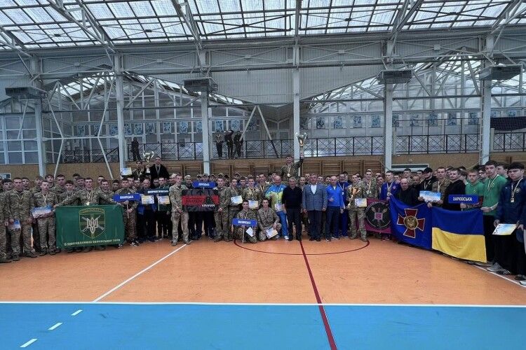 На Волині завершилась спартакіада з військового семиборства