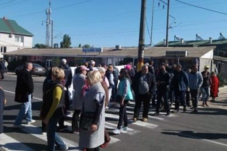 На Одещині  протестують проти забудови узбережжя