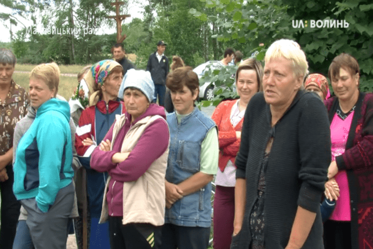 Селяни у Маневицькому районі проти видобутку бурштину підприємством «Волиньприродресурс»