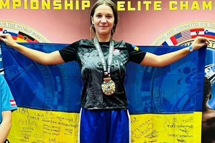 Волинянка стала чемпіонкою світу з козацького двобою