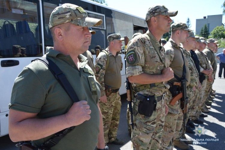 Бійці спецпідрозділу «Світязь» вирушили на схід України