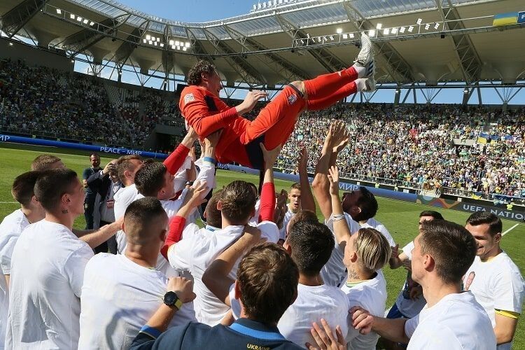 Андрій Пятов побив рекорд національної збірної України