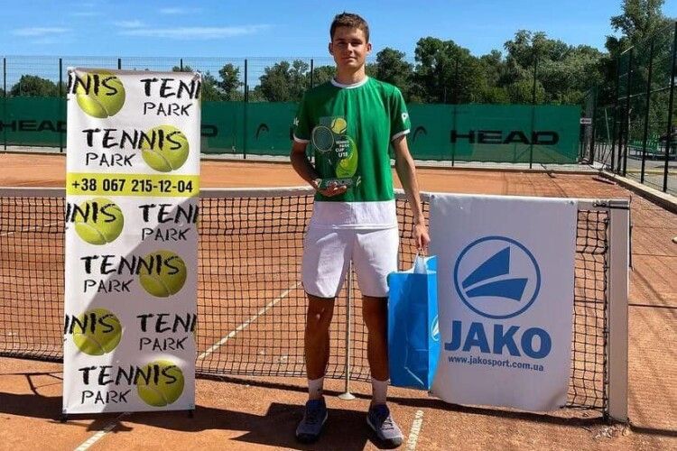 Волинянин став переможцем тенісного турніру в Києві