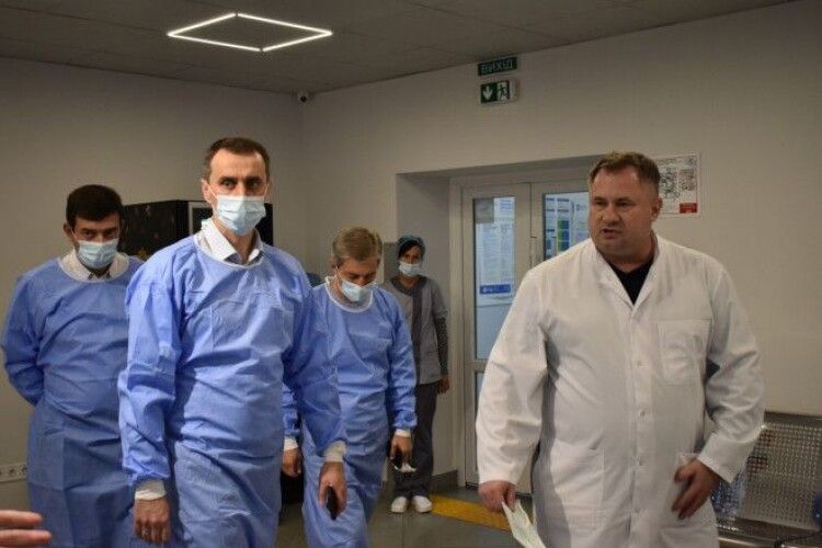 У ковельську лікарню приїжджав міністр охорони здоров’я
