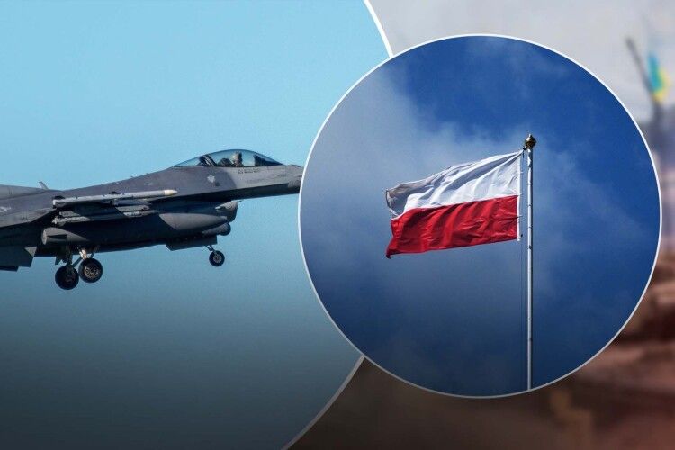 Поляки підняли у небо військові літаки через ракетну атаку росіян на Україну