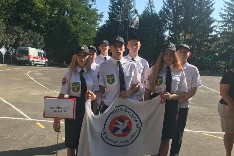 Ківерцівська команда «Тивер» перемогла на XVI Всеукраїнських змаганнях «Школа безпеки»