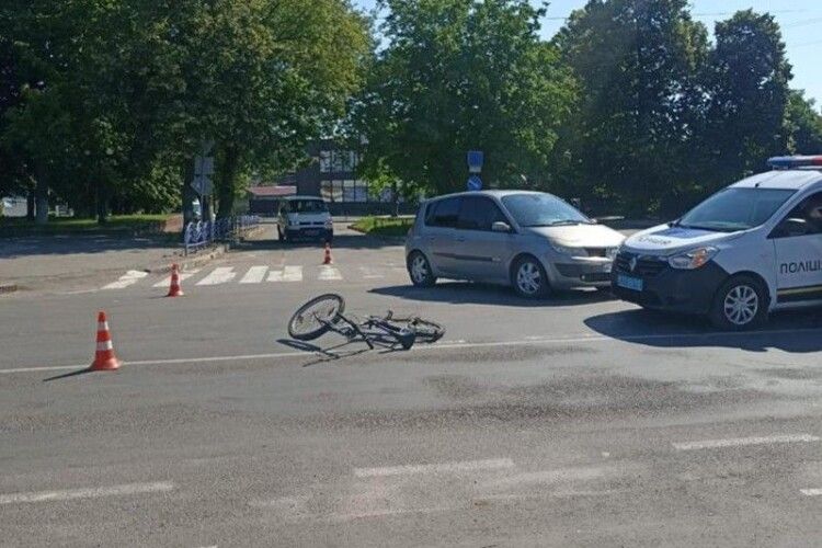 У Нововолинську збили велосипедиста