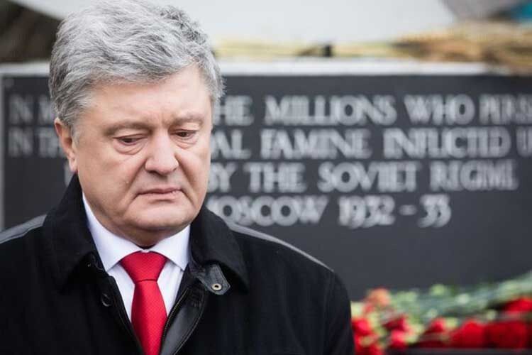 Порошенко вшанував померлих біля першого у світі пам’ятника жертвам Голодоморів