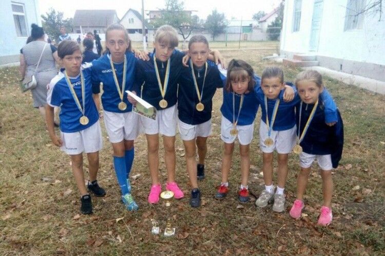 Маневичанки – переможниці всеукраїнського турніру з футболу серед дівчат