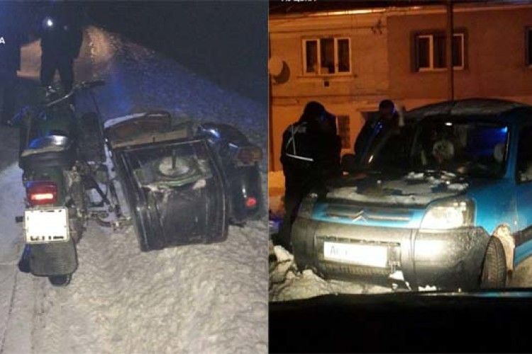 Волиняни погрілися алкоголем - і утрьох на мотоцикл