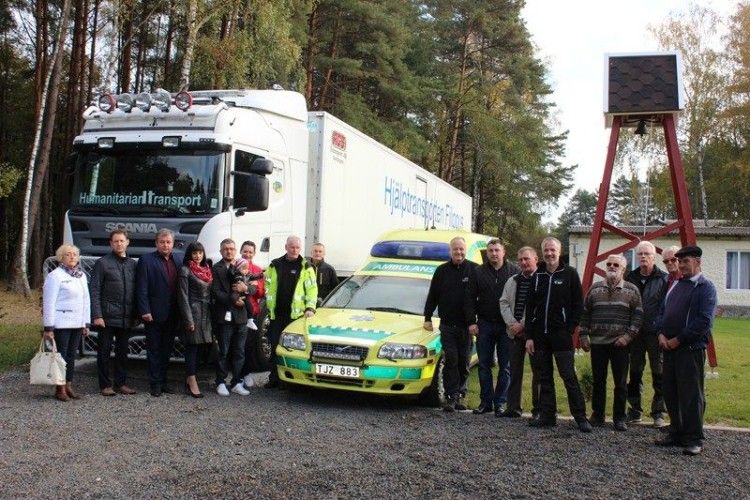 Меценат зі Швеції подарував автомобіль «швидкої допомоги»