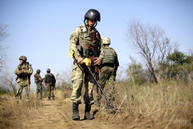 Міноборони опублікувало карту замінованих територій Донбасу