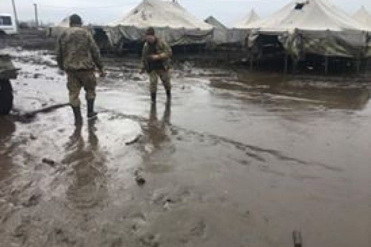 Через потепління на Миколаївщині підтопило військовий полігон «Широкий лан»