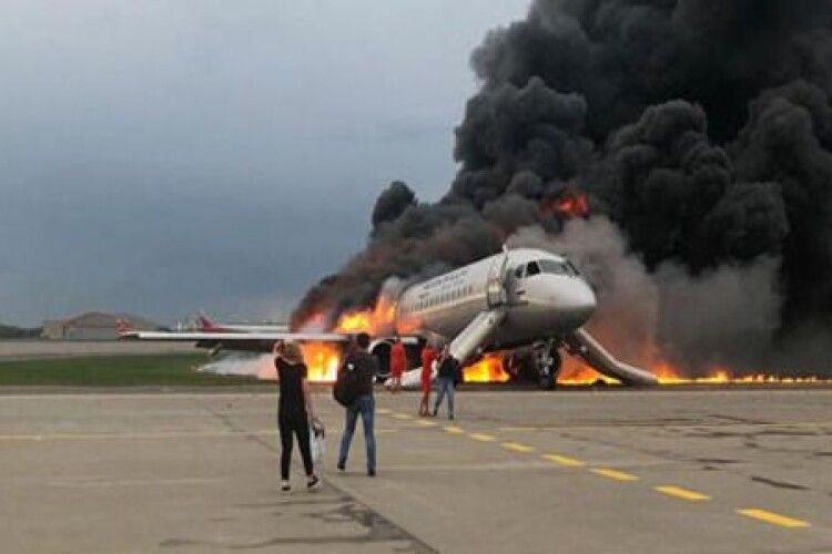 У катастрофі літака в «Шереметьєво» загинула 41 людина (Відео)