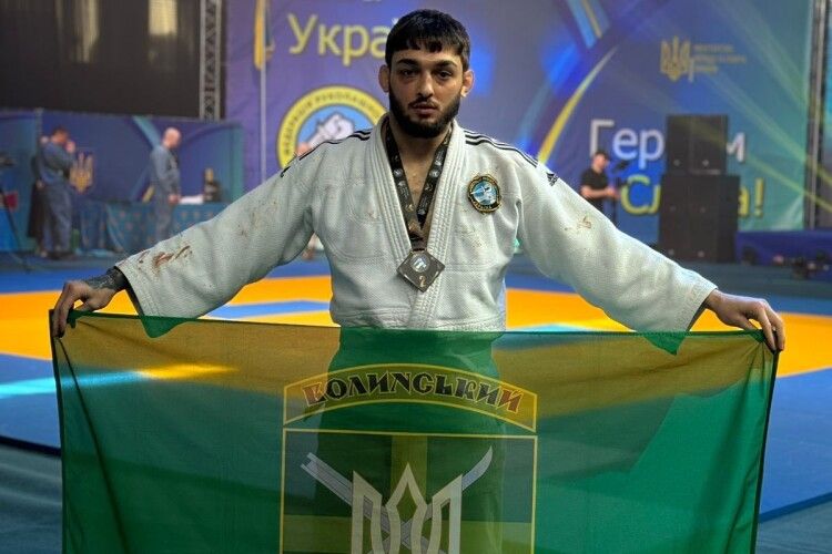 Прикордонник з Волині став срібним призером першості України