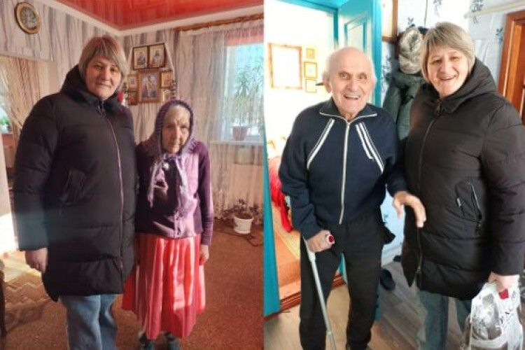 На Волині привітали довгожителів із днем народження