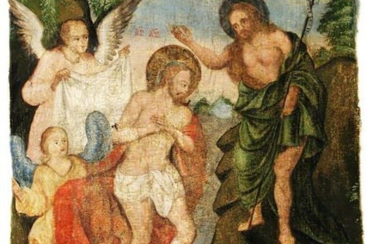 До свята Богоявлення Музей Волинської ікони представив образ VIIІ століття