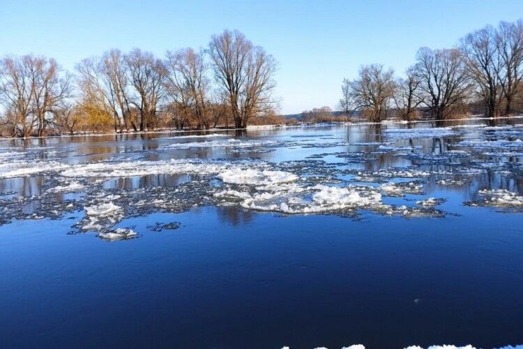 На Волинському Поліссі попередили, що річка Прип’ять розбушується