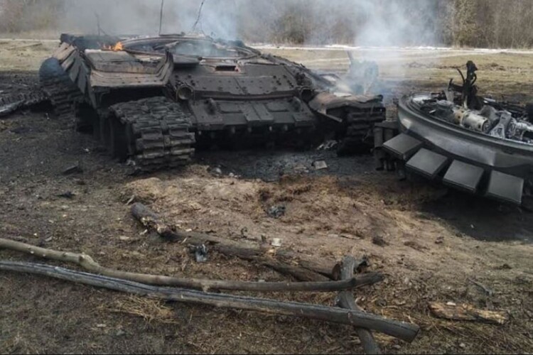 Учора захисники України знищили ще 200 окупантів, три танки, літак і вертоліт