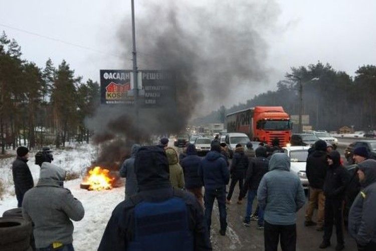 В’їзди до Києва заблоковано