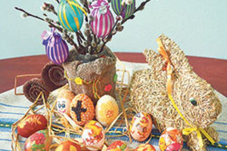 ПАСХАЛЬНЕ ЯЙЦЕ — СВОЇМИ РУКАМИ