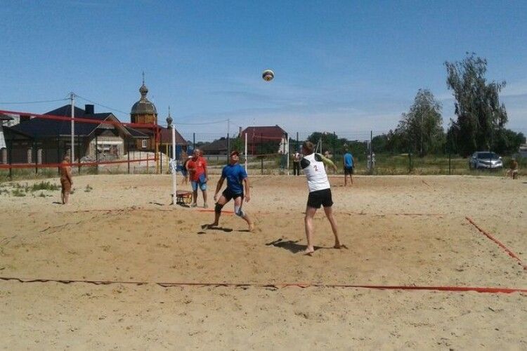 Пляжний волейбол у Ковелі набуває популярності