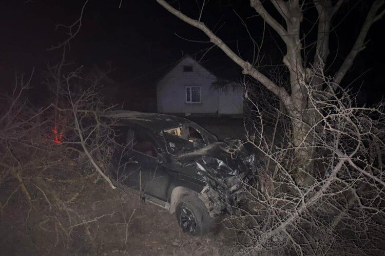 На Волині п'яний водій злетів у кювет: пасажирка в лікарні