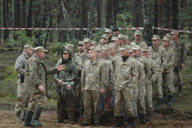 На Маневиччині військові навчання проводитимуть інструктори, які мають бойовий досвід у зоні АТО 