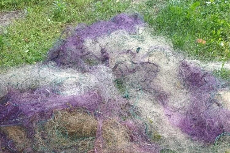 Водойми Волині очистили від браконьєрських сіток