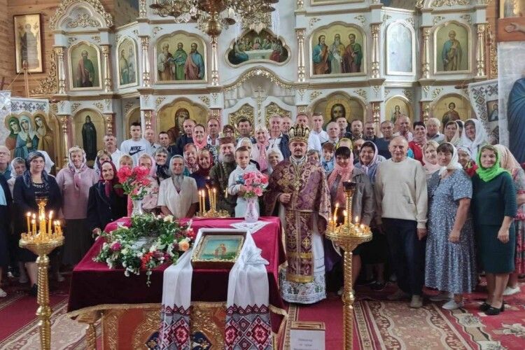 На Волині в одній з громад вперше пролунала молитва українською