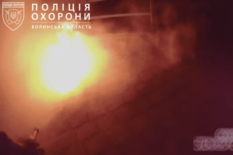 У Луцьку сталася пожежа біля Департаменту соцполітики (Відео)
