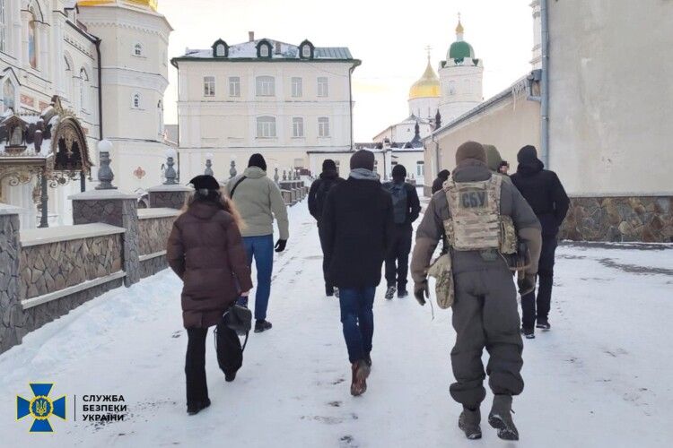 Служба безпеки України проводить обшуки у Почаївській лаврі УПЦ (МП)