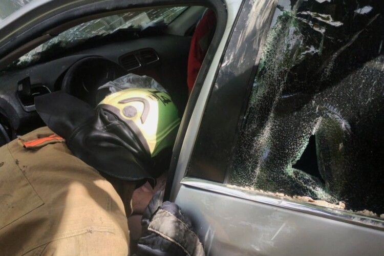 На Волині для деблокування постраждалої в ДТП викликали рятувальників