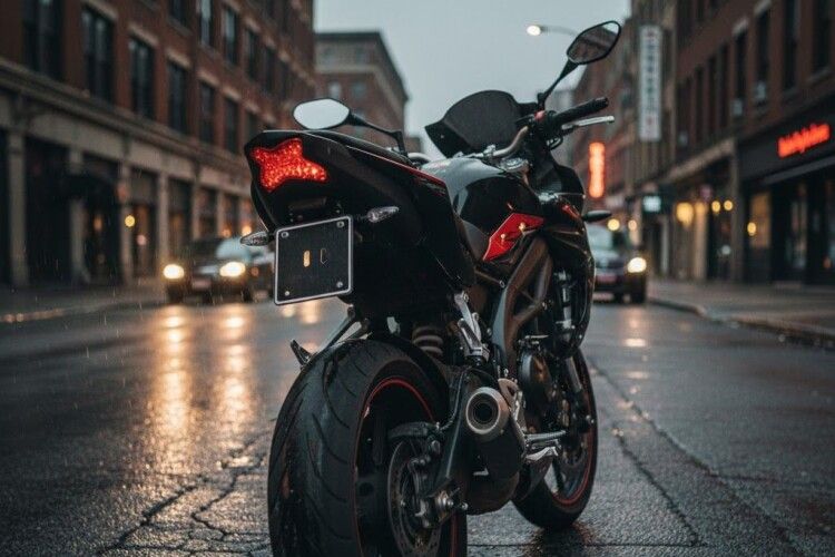 Без шолома, прав, страховки та номера: у Луцьку зупинили 19-річного мотоцикліста