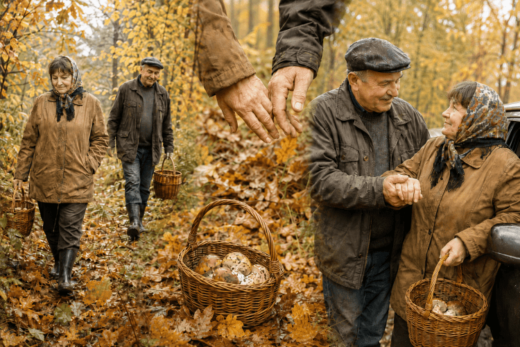Поїхали, коханий, по гриби… Історія на вечір