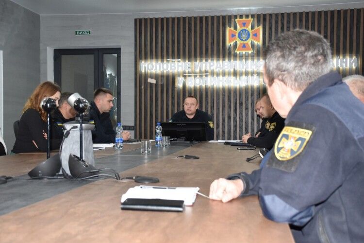 У Луцьку відбулася нарада з питань організації заходів цивільного захисту, пожежної та техногенної безпеки