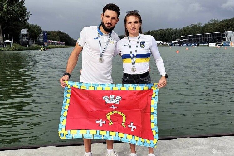 Третя медаль поспіль: подружжя з Волині стало віцечемпіонами світу з веслування