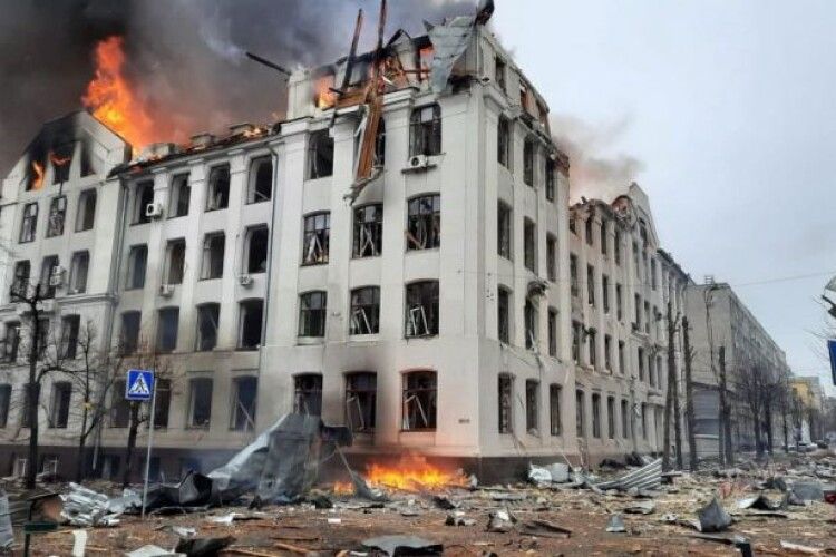 «Вони не перемогли воїнів, які захищають Харків – почали воювати з Харківським університетом. Росіяни - звичайні терористи»