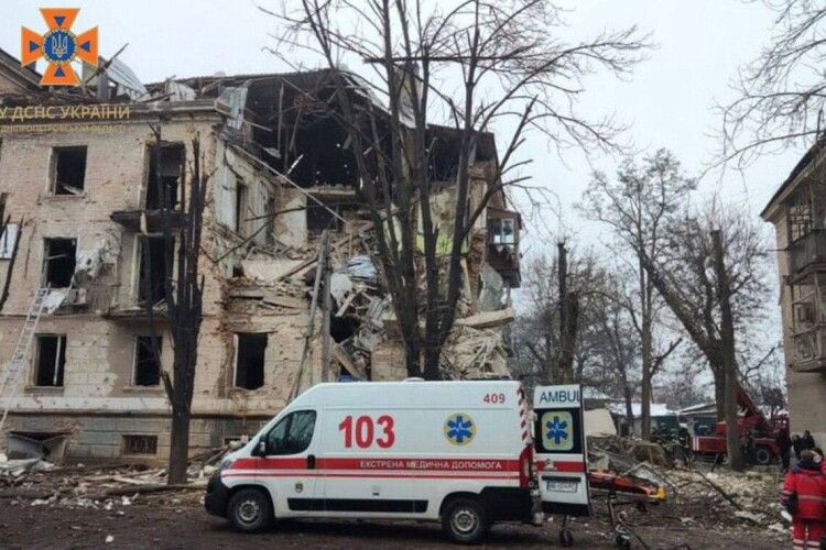 Кількість людей, що загинули від російської ракети у Кривому Розі, збільшилася до 10