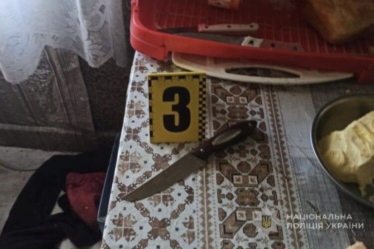 На Волині жінка ледве не вбила свого чоловіка під час чаркування