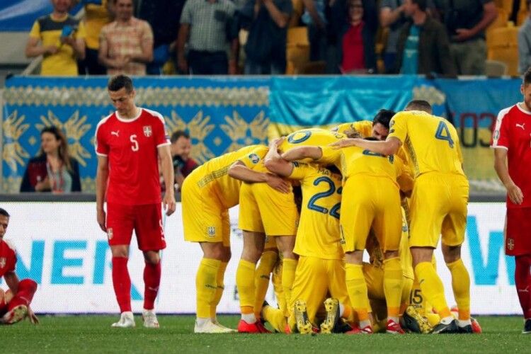 Букмекери не надто вірять в перемогу збірної України над сербами