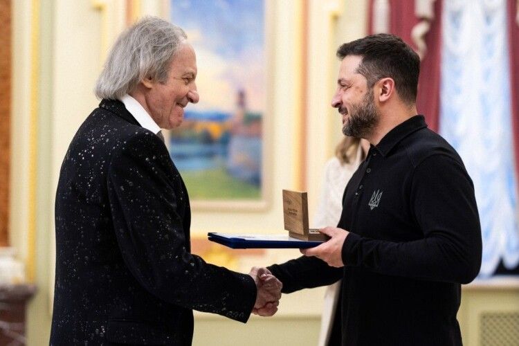 Народний артист з Луцька отримав «Національну легенду України» від Президента